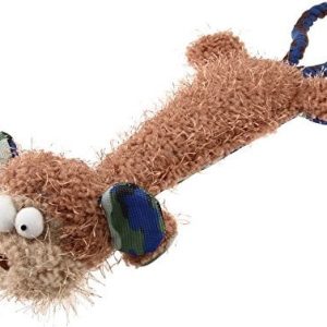 GiGwi gigwi chropowaty psy do zabawy Plush Friendz z pluszu powodują zmiany położenia i nylon, z quietscher Plus linka do - 1 zdjęcie