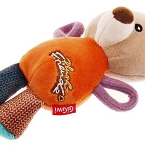 GiGwi gigwi psy do zabawy Plush Friendz kolorowy i pluszowy pluszowy zwierzak z quietscher 6283 - 1 zdjęcie