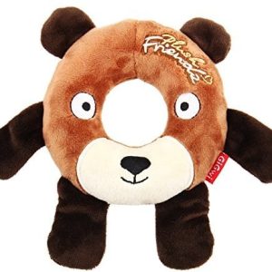 GiGwi gigwi psy Plush Friendz z pierścieniem guma piankowa, quietscher zabawek i miękkiego pluszu, m - 1 zdjęcie