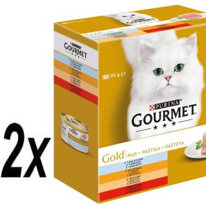 Gourmet Paszteciki dla kota Gold Multipack 12 x 8x85g) - 1 zdjęcie