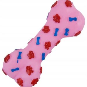 Gryzak dla psa Kość piszcząca zabawka 15,5cm - 1 zdjęcie