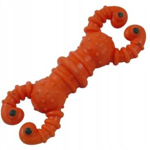 Gryzak gumowy zabawka dla psa Krab 12cm - 1 zdjęcie
