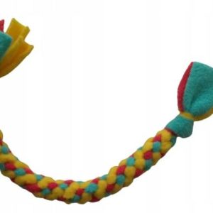 gryzak / szarpak sznurek z polaru - 36 cm - 1 zdjęcie