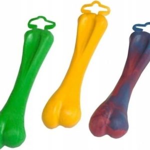 Gumowa Kość o zapachu Wanilii gryzak dla Psa 11 cm - 1 zdjęcie