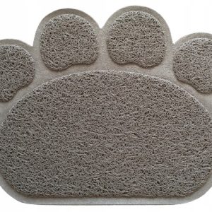 gumowa podkładka / mata pod miski - 39x30 cm - 1 zdjęcie