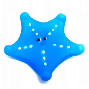Gumowa zabawka piszcząca dla psa Gwiazdka 13 cm - 1 zdjęcie
