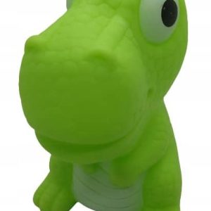 gumowy gryzak dino z piszczałką wielkość 8 cm - 1 zdjęcie
