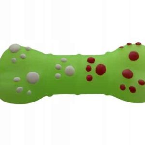 gumowy gryzak kostka z piszczałką - wielkość 14 cm - 1 zdjęcie