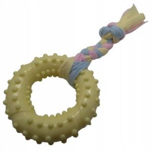 gumowy gryzak / szarpak koło - wielkość 17 cm - 1 zdjęcie