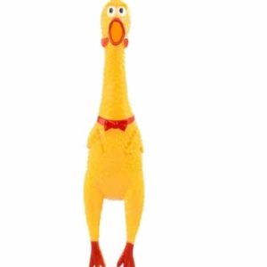Gumowy Kurczak Piszcząca Zabawka Psa Gryzak 31CM - 1 zdjęcie