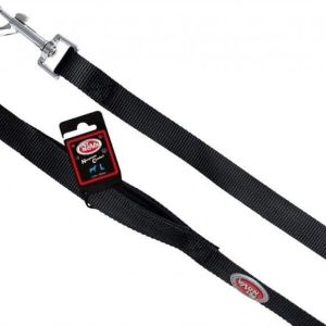 Haas F1 Team Pet Nova Pet Nova nylonowa podszyta Neoprene Comfort L 2,0cm x 120cm czarna - 1 zdjęcie