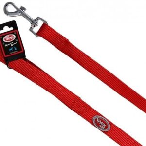 Haas F1 Team Pet Nova Pet Nova nylonowa podszyta Neoprene Comfort L 2,0cm x 120cm czerwona - 1 zdjęcie