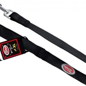 Haas F1 Team Pet Nova Pet Nova nylonowa podszyta Neoprene Comfort XL 2,5cm x 120cm czarna - 1 zdjęcie