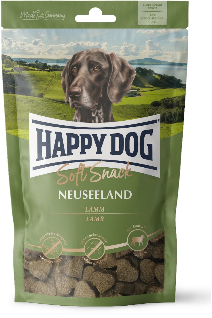HAPPY DOG Happy Dog Soft Snack Neuseeland 100g - 1 zdjęcie