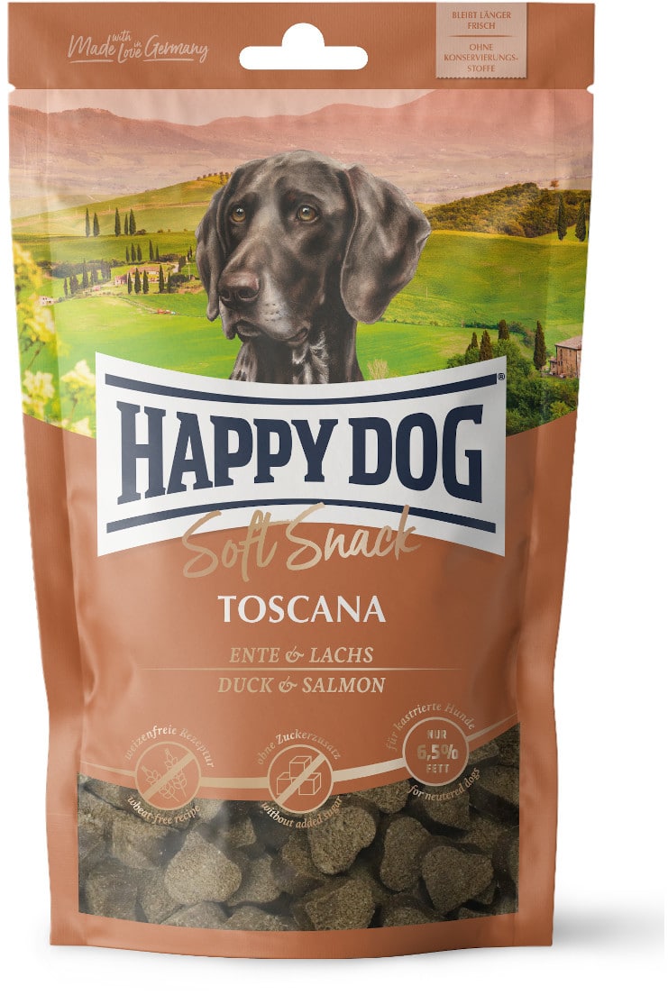 HAPPY DOG Happy Dog Soft Snack Toscana 100g - 1 zdjęcie