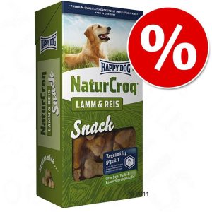 Happy Dog NaturCroq Happy Dog NaturCroq jagnięcina i ryż 4 x 350 g 4 x 350 g| Dostawa GRATIS od 89 zł + BONUS do pierwszego zamówienia - 1 zdjęcie