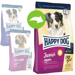 Happy Dog Supreme Young Junior Original 4 kg - 1 zdjęcie