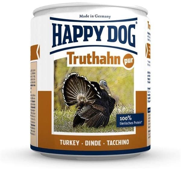Happy Dog Truthahn Pur 800g - karma mokra dla psa indyk 800g - 1 zdjęcie