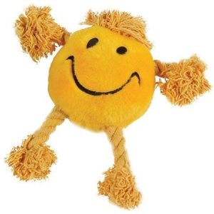 Happypet smilie w kolorze żółtym zabawka dla dzieci z quietschie - 1 zdjęcie
