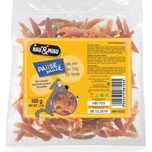 Hau&Miau Hau&Miau Filety z kaczki 500g - 1 zdjęcie