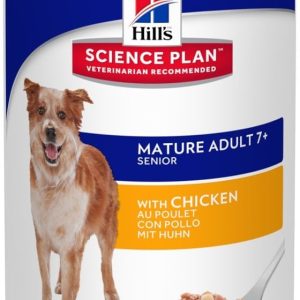 Hill's Science Plan Korzystny zestaw Hill's Canine, 12 x 370 g - Mature Adult 7+, Kurczak - 1 zdjęcie