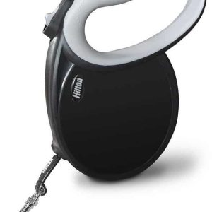 Hilton Smart Dog - Smycz automatyczna 7m dla psa do 40kg czarna - 1 zdjęcie