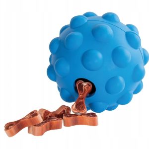 HipHop atom Gumowa piłka kula na przysmaki 9,5 cm - 1 zdjęcie