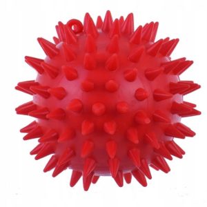 Hit Zabawka gumowa gryzak dla psa kota piłka 7 cm - 1 zdjęcie