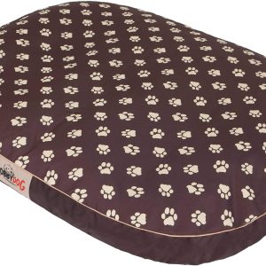 Hobbydog L Materac Owalny - Brąz w łapki - 1 zdjęcie