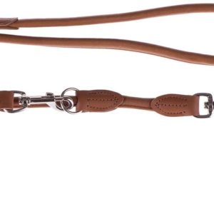 Hunter Smycz Round & Soft koniakowa Dł x szer. 200 x 1 cm - 1 zdjęcie