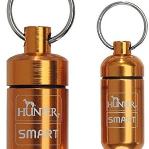 HUNTER Tuleja adresu dla psów, duży, srebrny, 3,2 cm - 1 zdjęcie