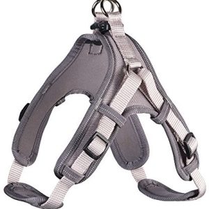 Hunter Uprząż dla psa Neopren Vario Quick, nylon/neopren, l, szary - 1 zdjęcie