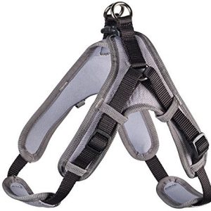 Hunter Uprząż dla psa Neopren Vario Quick, nylon/neopren, s, czarny/szary - 1 zdjęcie