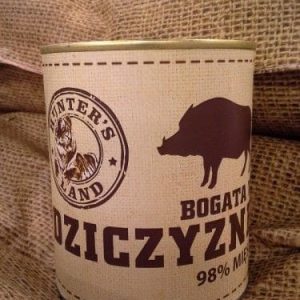 Hunter''s land HUNTER''S LAND Bogata w DZICZYZNĘ 98% mięsa 850g 5902581901460 - 1 zdjęcie