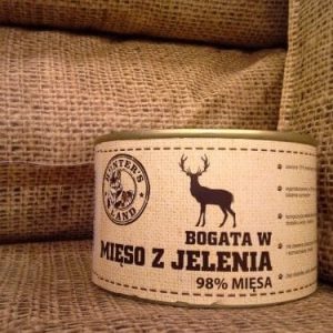 Hunter''s land HUNTER''S LAND Bogata w mięso JELENIA 98% mięsa 410g 5902581901514 - 1 zdjęcie