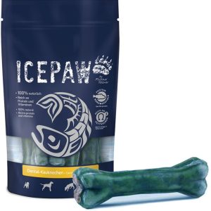 Icepaw ICEPAW Dental- Kauknochen  dentystyczna kość do żucia z szałwią dla psów ( 4 szt., ok. 250g) 4260321916091 - 1 zdjęcie