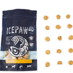 Icepaw Icepaw filet pur - przysmaki z filetów białych ryb dla psa (150g) 4260321912000 - 1 zdjęcie