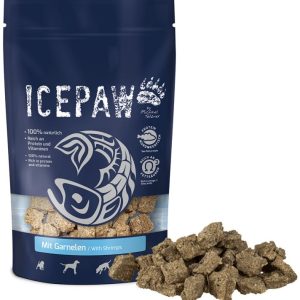 ICEPAW Icepaw Garnelen - przysmaki z filetów ryb i krewetek 150g - 1 zdjęcie