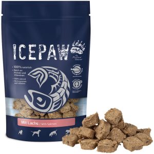 ICEPAW ICEPAW mit Lachs- przysmaki z białych ryb i łososia 150g - 1 zdjęcie