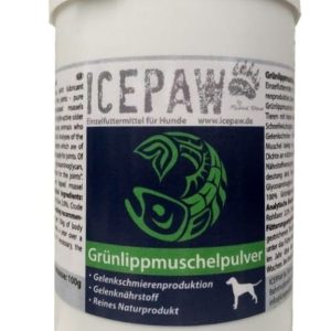 ICEPAW omułek zielonowargowy dla psów 100 g - wspomagający leczenie schorzeń i chorób stawów - 1 zdjęcie