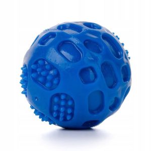 JK Animals Piłka Strong 6cm niebieska - 1 zdjęcie