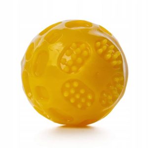 JK Animals Piłka Strong 6cm żółta - 1 zdjęcie