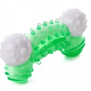 Jk Zabawka Kość Twarda Tpr zielona 12,5cm - 1 zdjęcie
