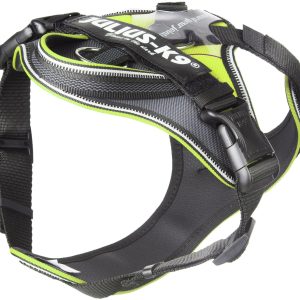 Julius-k9 Julius K9 IDC Longwalk Harness Neon - szelki trekkingowe dla psa, neonowe zielone-S JK9-7876 - 1 zdjęcie