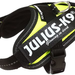 Julius-K9 Szelki dla psa Power UV Neon Green Rozm 2 - 1 zdjęcie