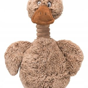 Kaczka, plusz, 38 cm, szara - 1 zdjęcie
