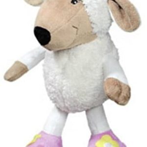 Karlie Pluszowe zwierzę owczej w kolorze białym do zabawy z psem służy do zabawy, Puppy Collectible figure Figurka firmy 28 cm, 0 - 1 zdjęcie