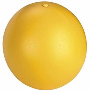 Kerbl 82274 piłka do gry z tworzywa sztucznego dla psów, 30 cm, żółty - 1 zdjęcie