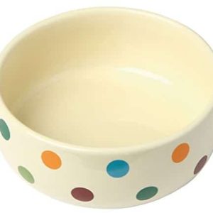 Kerbl miska ceramiczna Dots dla psów 300 ML lot de 2 - 1 zdjęcie
