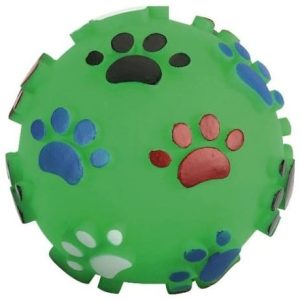 Kerbl Vinyl ball Paw parent ASIN, 10 cm - 1 zdjęcie